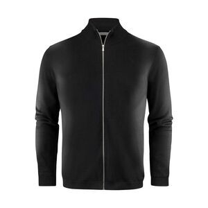 James Harvest Mens Ashland Knitted Cardigan / Black